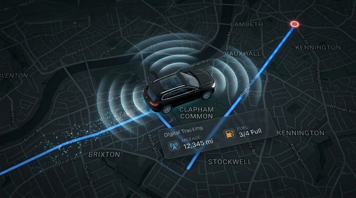 Physical GPS tracker live view